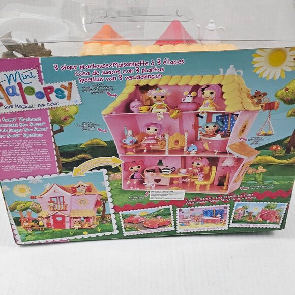 New Lalaloopsy Mini Sew Sweet Dollhouse Playhouse Doll House Blossom Flowerpot + - Picture 9 of 16
